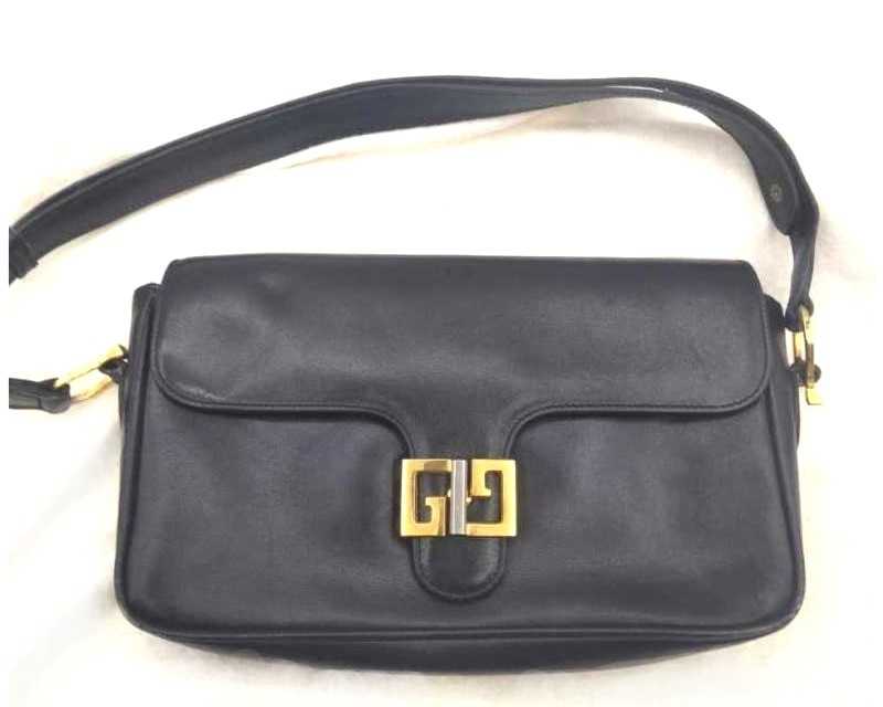 グッチ買取 オールド レザー ショルダーバッグ